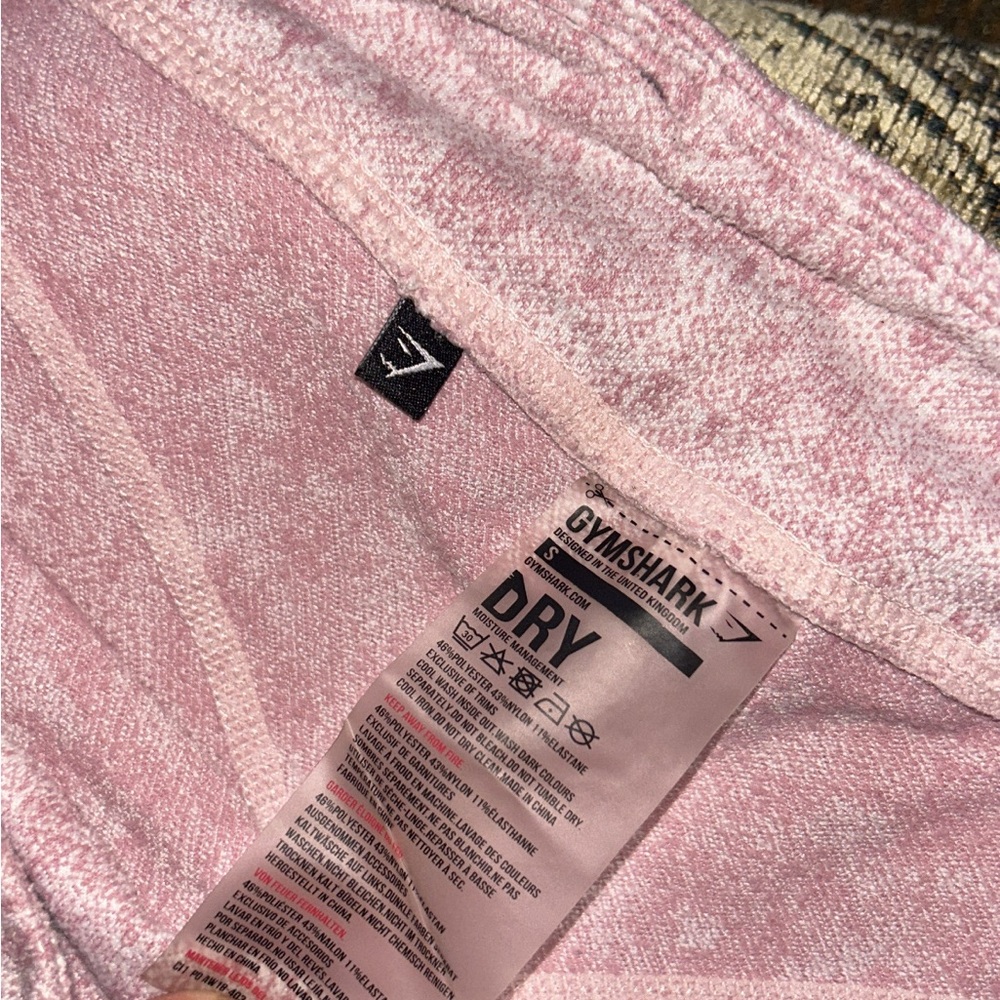 Gymshark Fleur Textured Dry Moisture Management Leggings